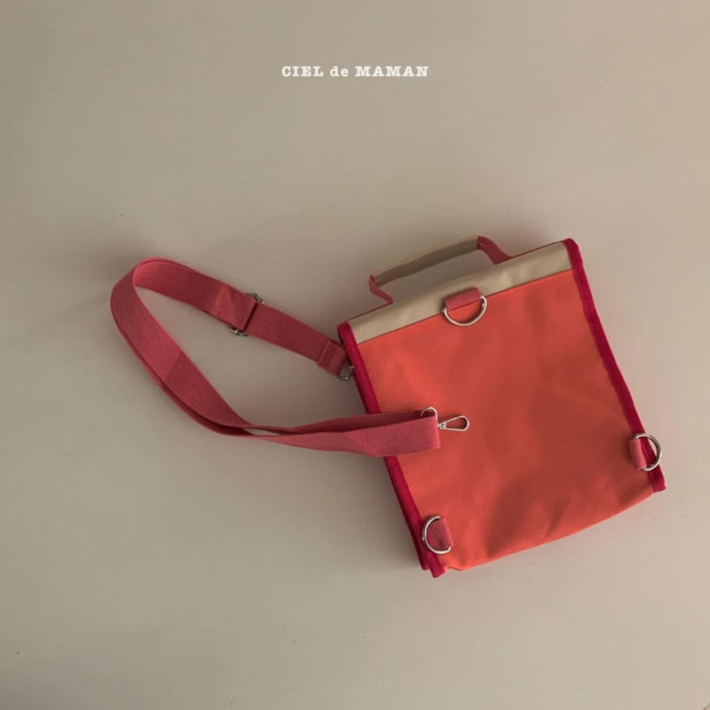 CIEL DE MAMAN - Korean Children Fashion - #Kfashion4kids - Block Back Bag - 6