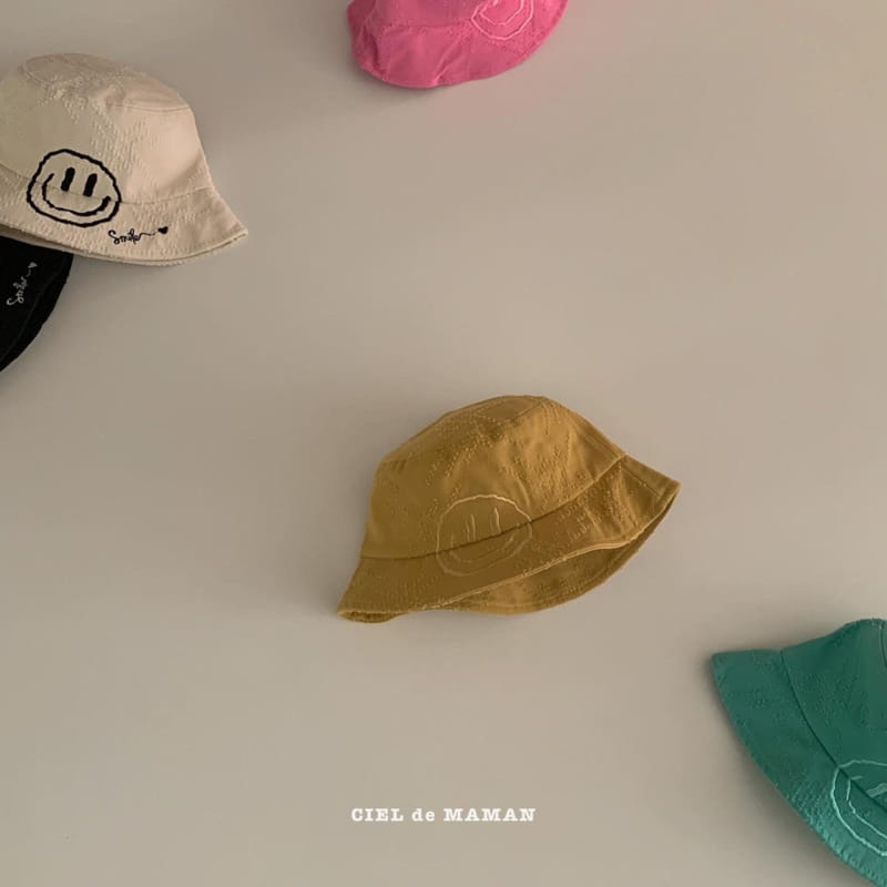 CIEL DE MAMAN - Korean Children Fashion - #Kfashion4kids - Smile Bucket Hat - 2