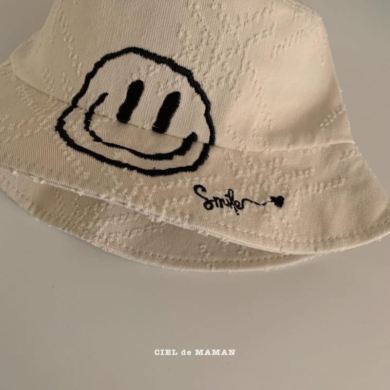 CIEL DE MAMAN - Korean Children Fashion - #Kfashion4kids - Smile Bucket Hat - 3