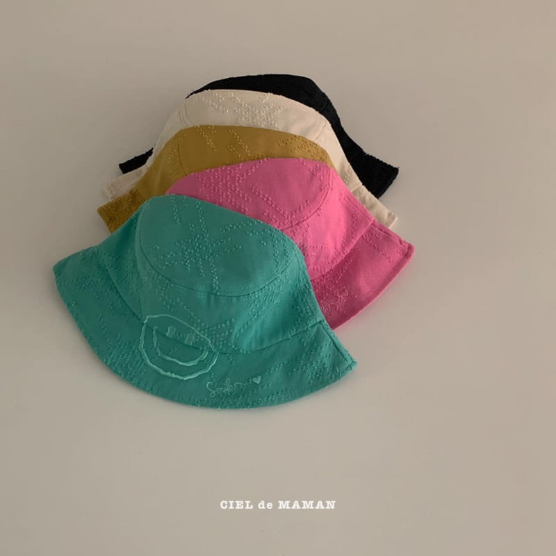 CIEL DE MAMAN - Korean Children Fashion - #Kfashion4kids - Smile Bucket Hat - 8
