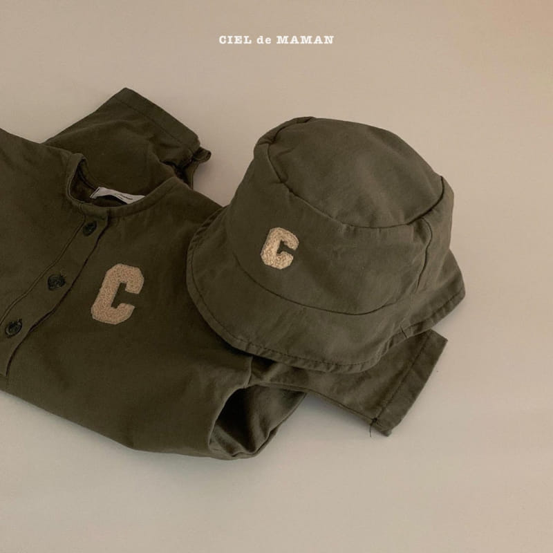 CIEL DE MAMAN - Korean Children Fashion - #Kfashion4kids - Kids Buckle Bucket Hat