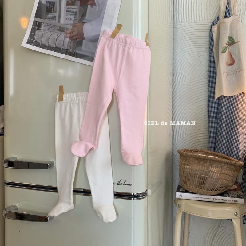 CIEL DE MAMAN - Korean Children Fashion - #Kfashion4kids - Basic Leggings - 7