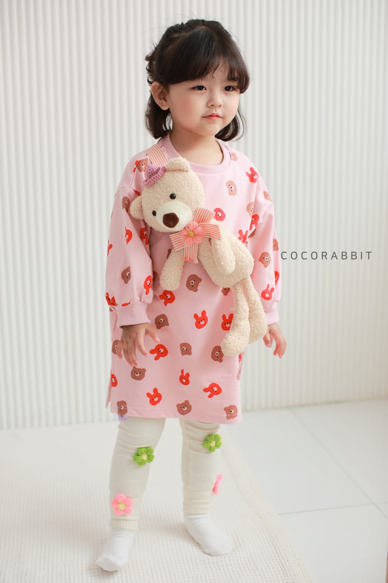 COCO RABBIT - Korean Children Fashion - #Kfashion4kids - Big Bear Rabbit One-piece - 2