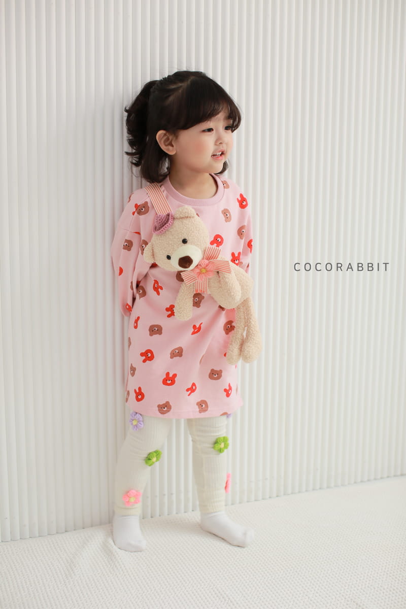 COCO RABBIT - Korean Children Fashion - #Kfashion4kids - Big Bear Rabbit One-piece - 4