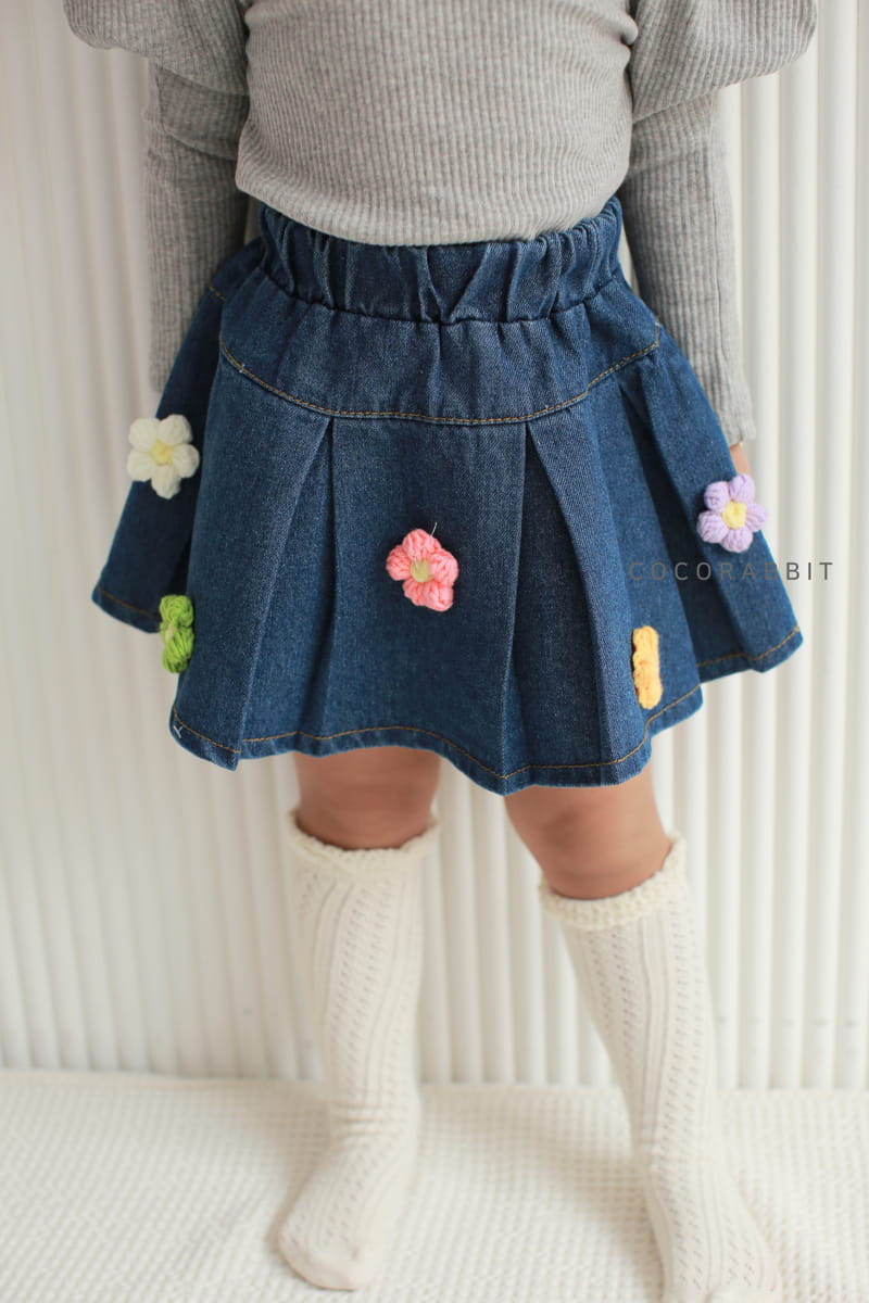 COCO RABBIT - Korean Children Fashion - #Kfashion4kids - Flower Pocket Skirt - 12