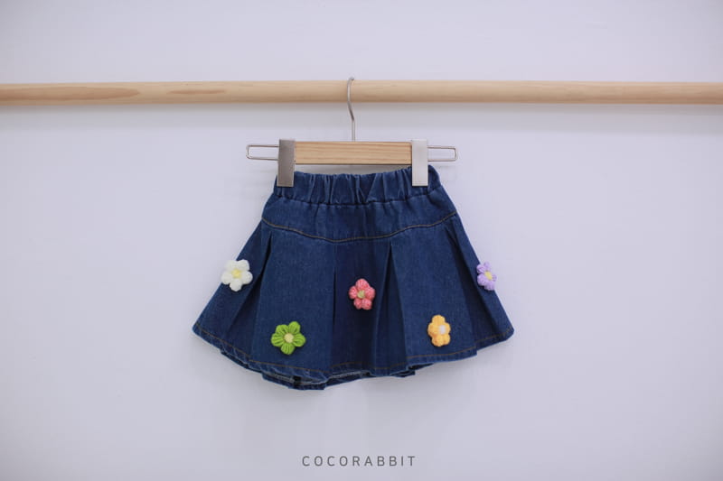 COCO RABBIT - Korean Children Fashion - #Kfashion4kids - Flower Pleats Skirt - 11