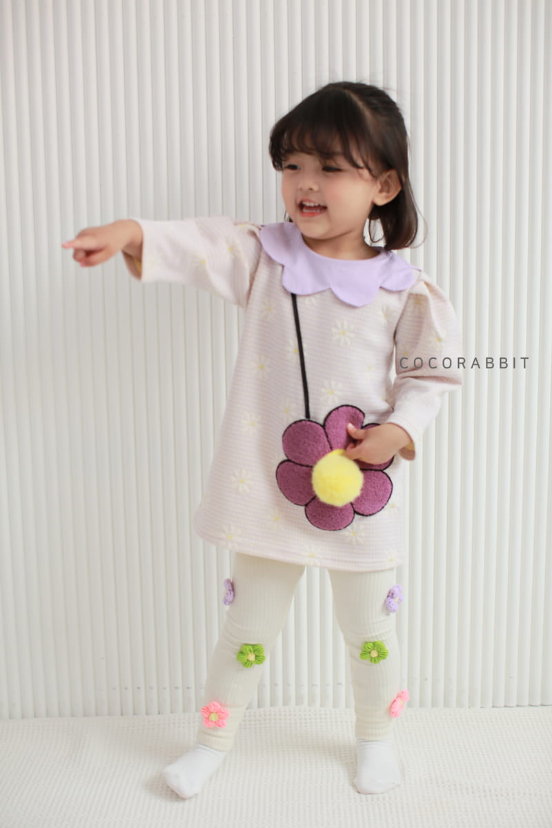 COCO RABBIT - Korean Children Fashion - #Kfashion4kids - Flower Bag One-piece