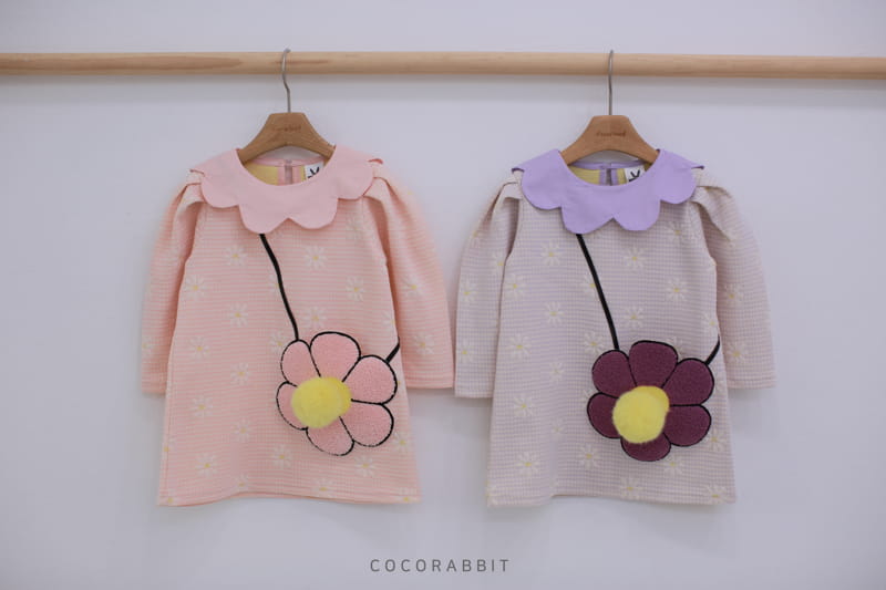 COCO RABBIT - Korean Children Fashion - #Kfashion4kids - Flower Bag One-piece - 12