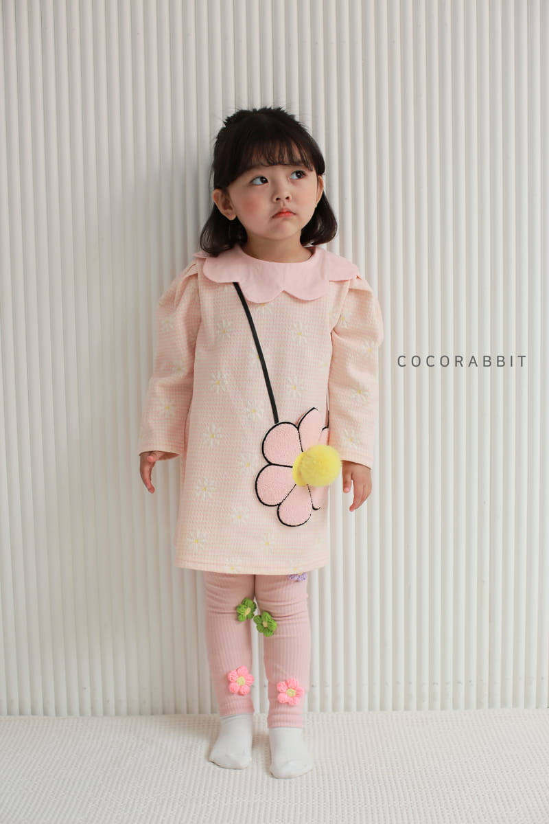 COCO RABBIT - Korean Children Fashion - #Kfashion4kids - Flower Bag One-piece - 7