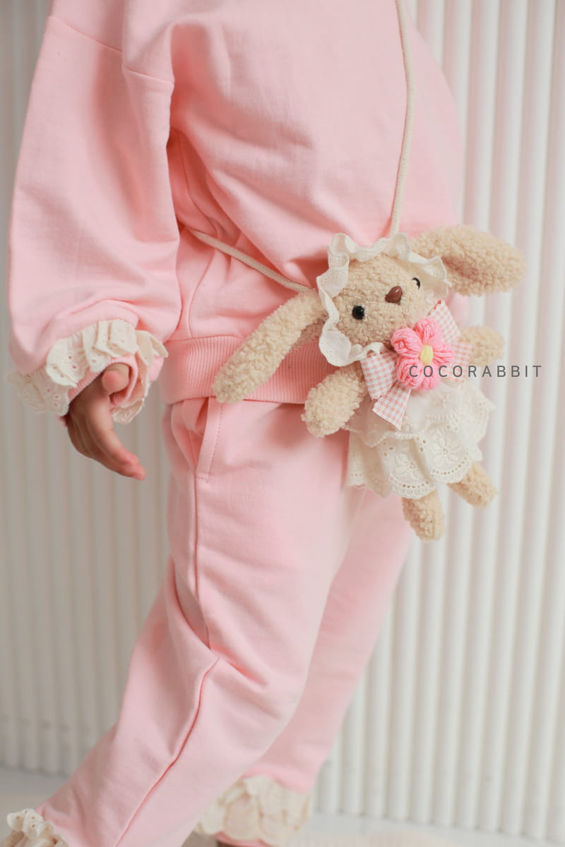 COCO RABBIT - Korean Children Fashion - #Kfashion4kids - Rabbit Lace Top Bottom Set - 8