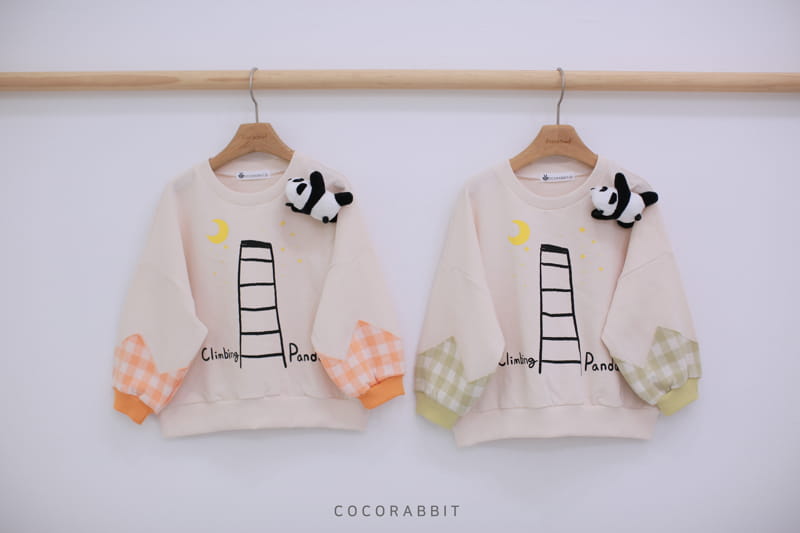 COCO RABBIT - Korean Children Fashion - #Kfashion4kids - Colored Panda Sweatshirt - 11