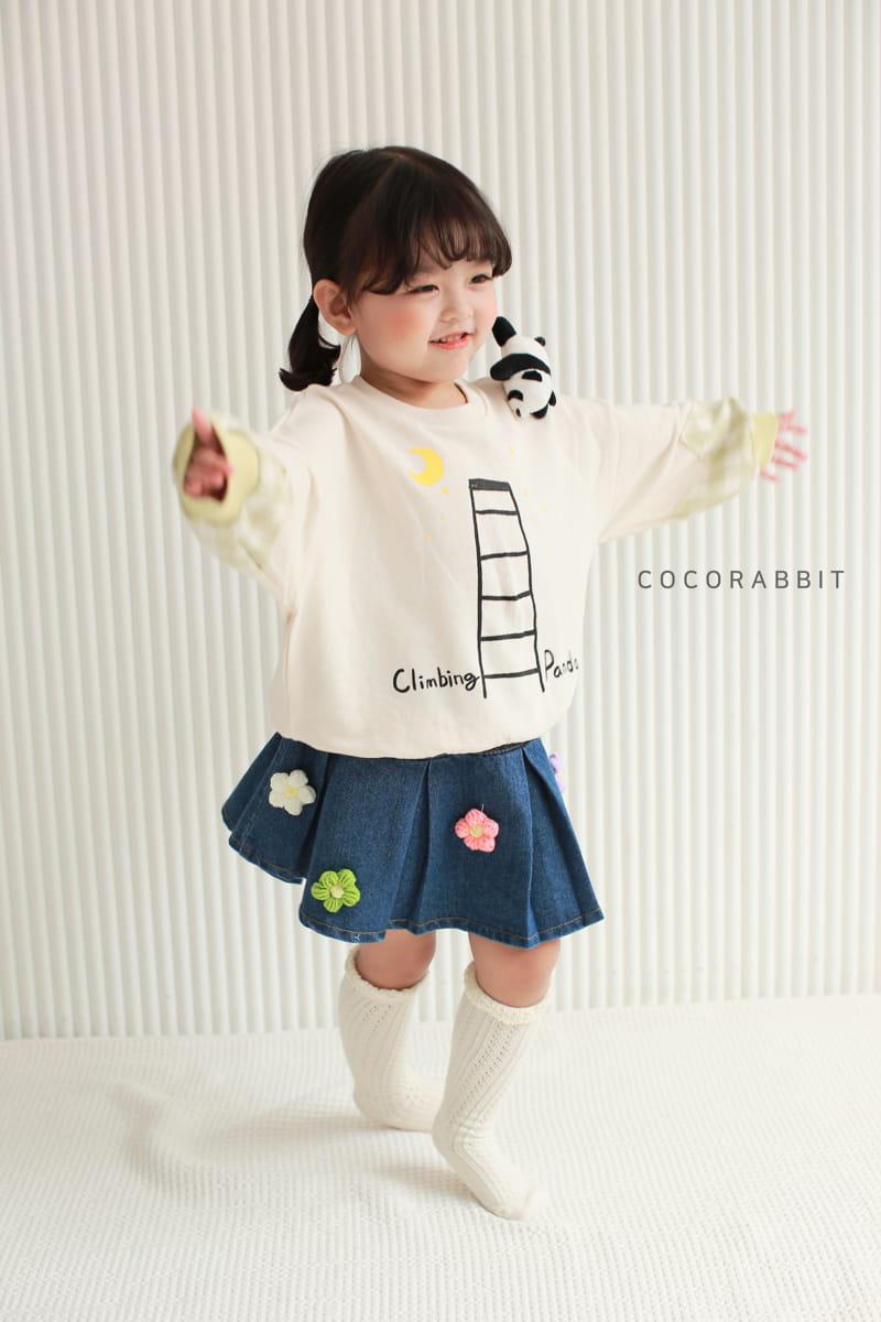 COCO RABBIT - Korean Children Fashion - #Kfashion4kids - Colored Panda Sweatshirt - 2