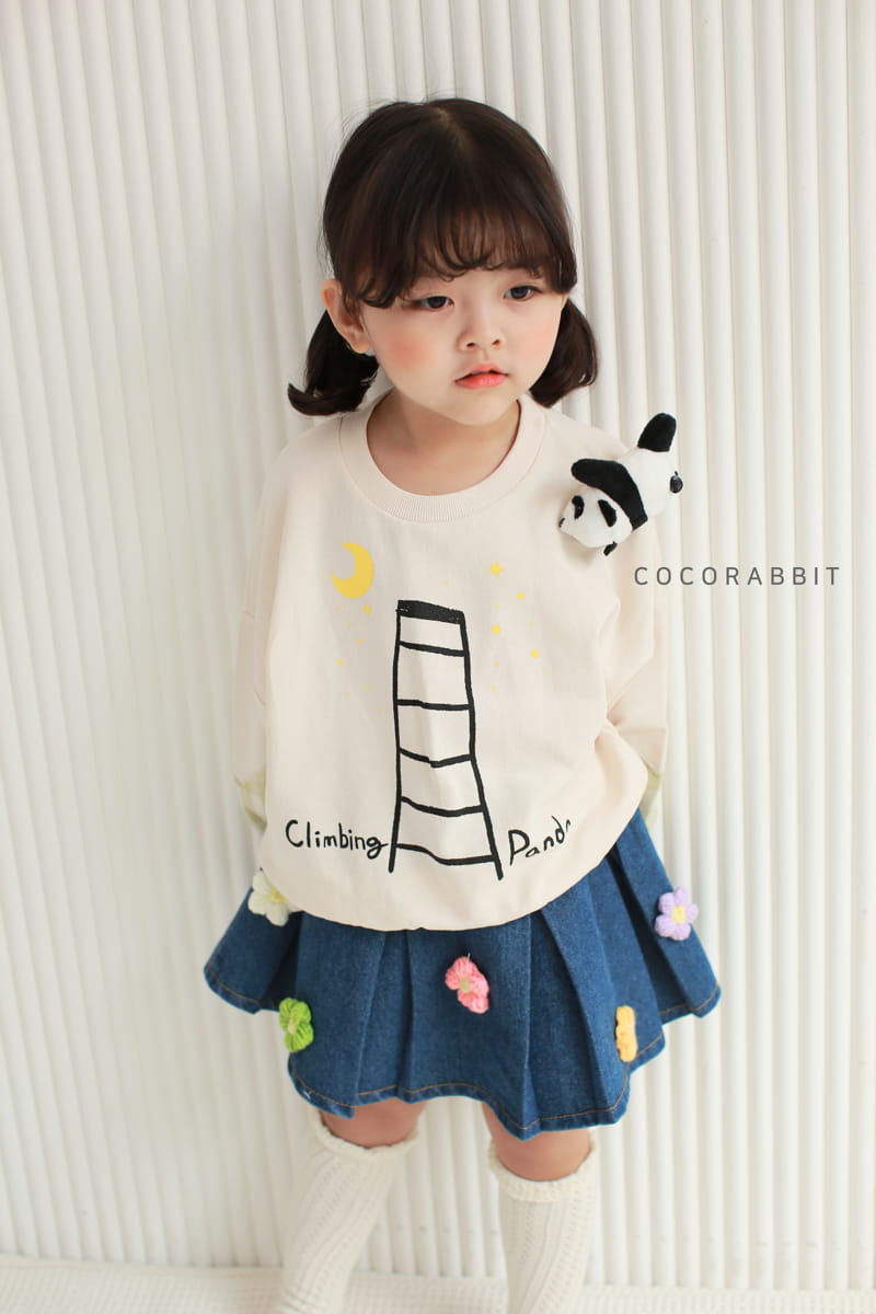 COCO RABBIT - Korean Children Fashion - #Kfashion4kids - Colored Panda Sweatshirt - 4