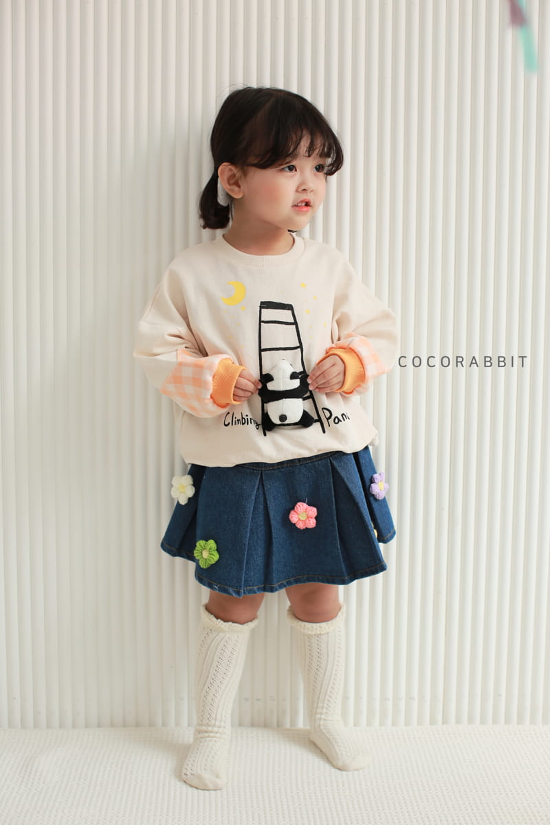 COCO RABBIT - Korean Children Fashion - #Kfashion4kids - Colored Panda Sweatshirt - 9