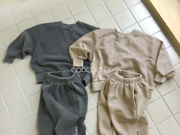 CONCOCTER - Korean Children Fashion - #Kfashion4kids - Adult Pigment Top Bottom Set - 4