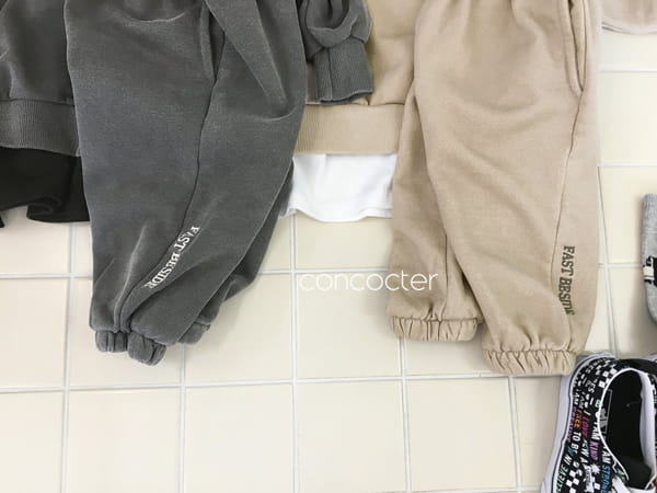 CONCOCTER - Korean Children Fashion - #Kfashion4kids - Adult Pigment Top Bottom Set - 5
