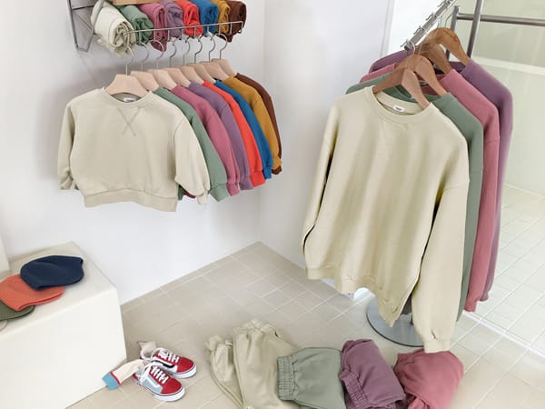 CONCOCTER - Korean Children Fashion - #Kfashion4kids - Adult Noodle Top Bottom Set - 2