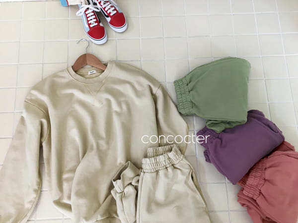 CONCOCTER - Korean Children Fashion - #Kfashion4kids - Adult Noodle Top Bottom Set - 7