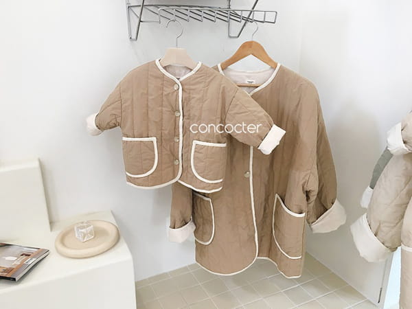 CONCOCTER - Korean Children Fashion - #Kfashion4kids - Adult 2oz Padding Jumper - 2