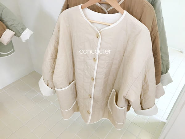 CONCOCTER - Korean Children Fashion - #Kfashion4kids - Adult 2oz Padding Jumper - 5