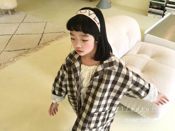 CONCOCTER - Korean Children Fashion - #Kfashion4kids - Hapburn Shirring One-piece - 12