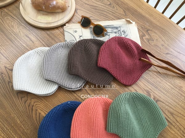 CONCOCTER - Korean Children Fashion - #Kfashion4kids - Helmet Knit Hat