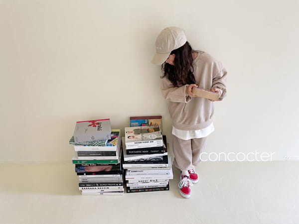 CONCOCTER - Korean Children Fashion - #Kfashion4kids - Pigment Top Bottom Set - 12