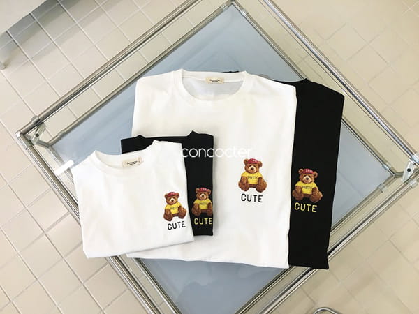 CONCOCTER - Korean Children Fashion - #Kfashion4kids - Cutie Bear Tee - 10