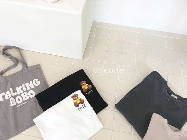 CONCOCTER - Korean Children Fashion - #Kfashion4kids - Cutie Bear Tee - 12