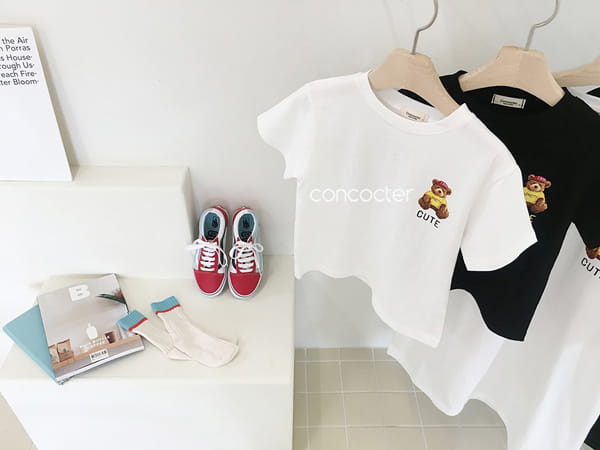 CONCOCTER - Korean Children Fashion - #Kfashion4kids - Cutie Bear Tee - 2
