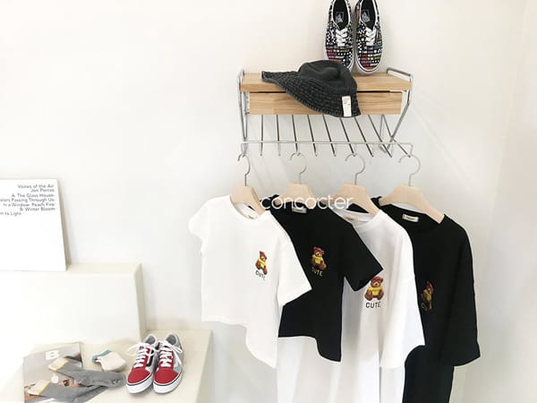 CONCOCTER - Korean Children Fashion - #Kfashion4kids - Cutie Bear Tee - 4