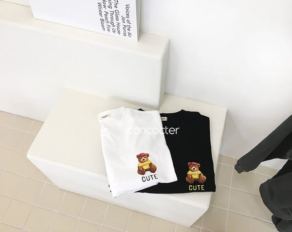 CONCOCTER - Korean Children Fashion - #Kfashion4kids - Cutie Bear Tee - 8