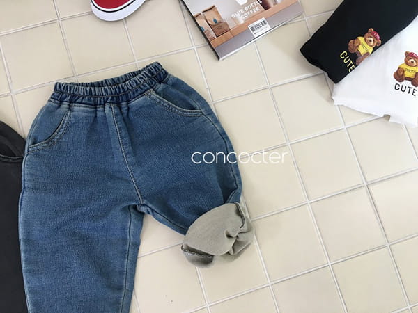 CONCOCTER - Korean Children Fashion - #Kfashion4kids - Denim Jogger Span Pants - 5