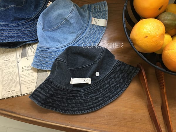CONCOCTER - Korean Children Fashion - #Kfashion4kids - Denim Bucket Hat - 2