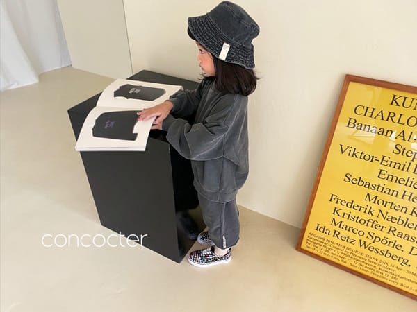 CONCOCTER - Korean Children Fashion - #Kfashion4kids - Denim Bucket Hat - 4