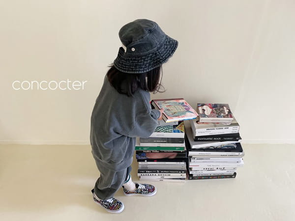 CONCOCTER - Korean Children Fashion - #Kfashion4kids - Denim Bucket Hat - 9