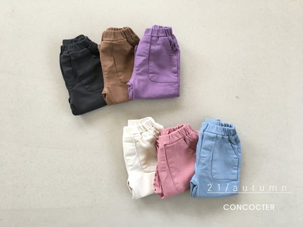 CONCOCTER - Korean Children Fashion - #Kfashion4kids - Stretchy Cotton Span Pants