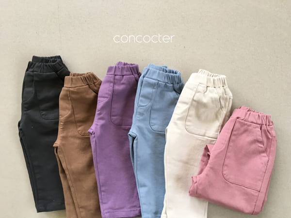 CONCOCTER - Korean Children Fashion - #Kfashion4kids - Stretchy Cotton Span Pants - 2