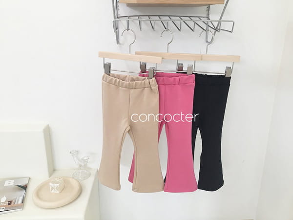 CONCOCTER - Korean Children Fashion - #Kfashion4kids - Stretchy Pretty Line Bootscut Pants