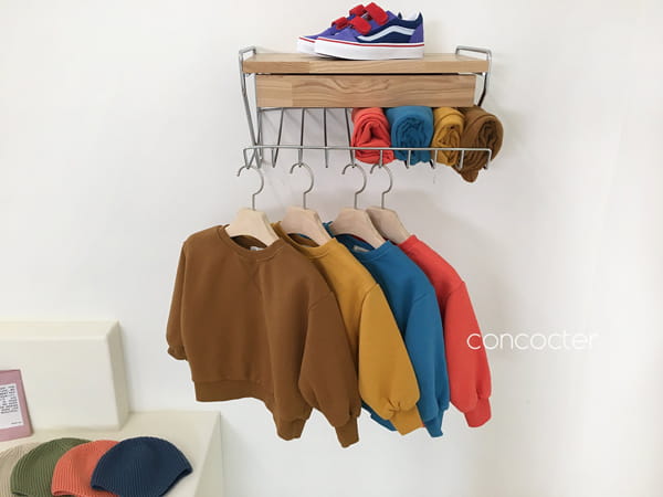 CONCOCTER - Korean Children Fashion - #Kfashion4kids - Noodle Top Bottom Set - 6