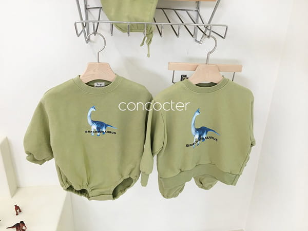 CONCOCTER - Korean Children Fashion - #Kfashion4kids - Jurassic Dino Bodysuit with Bonnet - 10