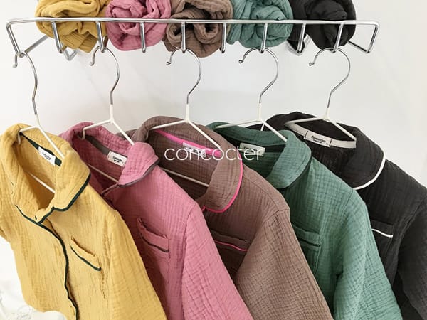 CONCOCTER - Korean Children Fashion - #Kfashion4kids - Sleepy Piping Pajamas