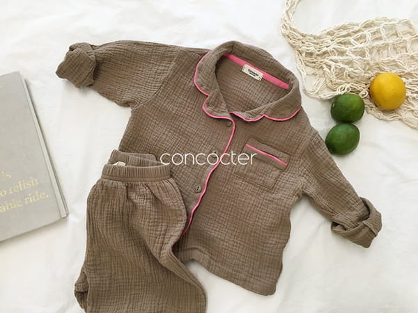 CONCOCTER - Korean Children Fashion - #Kfashion4kids - Sleepy Piping Pajamas - 10