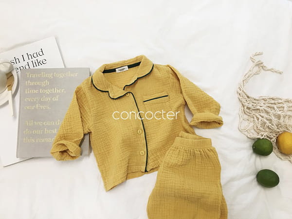 CONCOCTER - Korean Children Fashion - #Kfashion4kids - Sleepy Piping Pajamas - 11