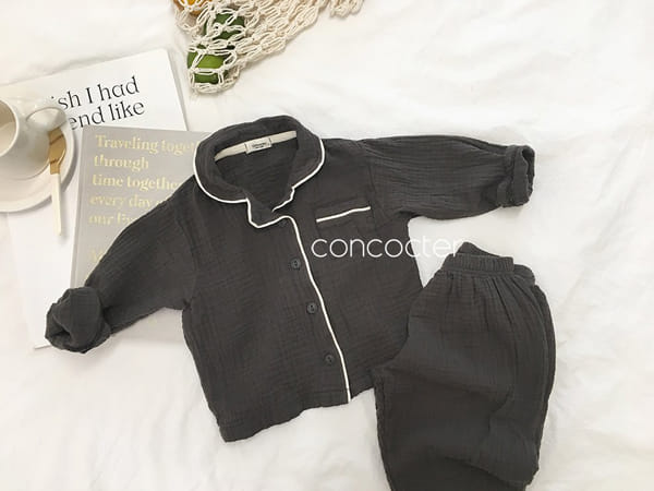 CONCOCTER - Korean Children Fashion - #Kfashion4kids - Sleepy Piping Pajamas - 12