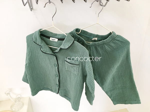 CONCOCTER - Korean Children Fashion - #Kfashion4kids - Sleepy Piping Pajamas - 3