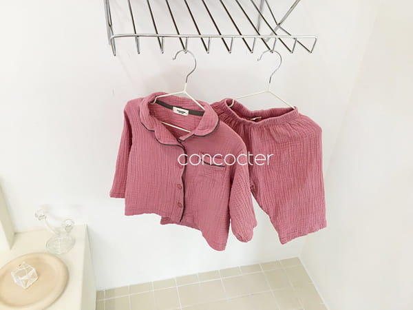 CONCOCTER - Korean Children Fashion - #Kfashion4kids - Sleepy Piping Pajamas - 4
