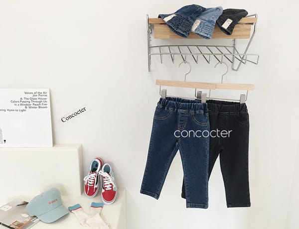 CONCOCTER - Korean Children Fashion - #Kfashion4kids - Span Skinny Denim Pants - 3