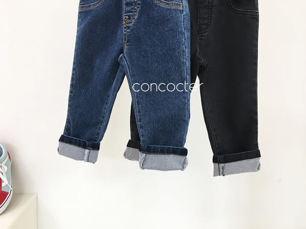 CONCOCTER - Korean Children Fashion - #Kfashion4kids - Span Skinny Denim Pants - 5