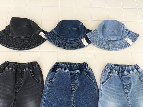 CONCOCTER - Korean Children Fashion - #Kfashion4kids - Span Basic Denim Pants - 4